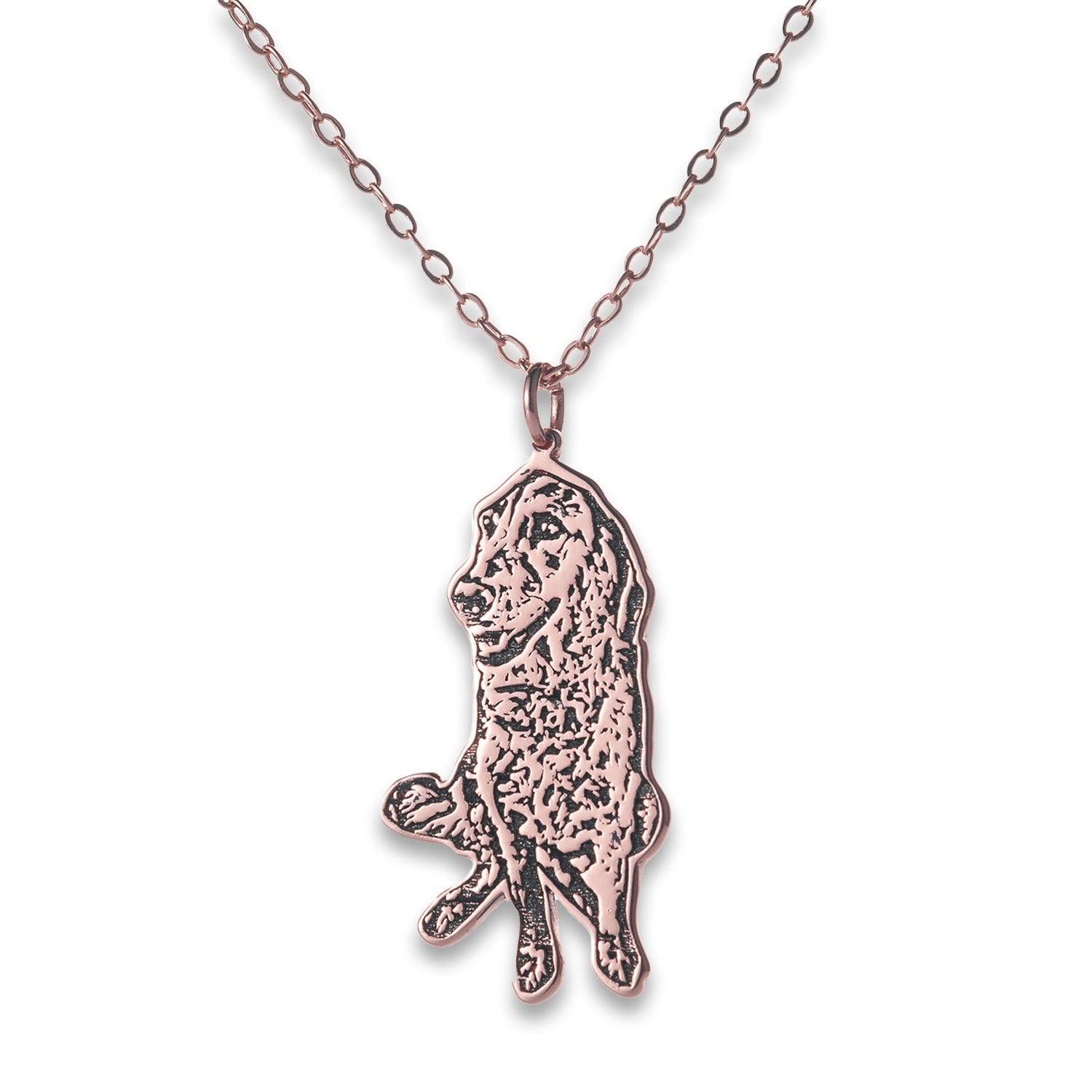 Collier Silhouette Personnalisée De Votre Animal